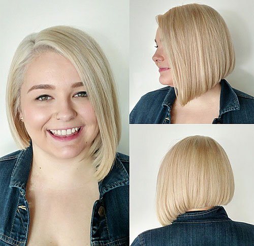 CUTE BOB FOR ROUND FACE