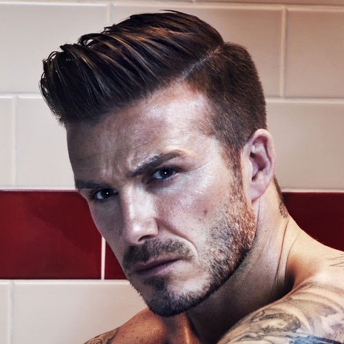David Beckham Quiff Hairstyle