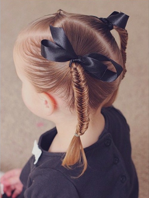 FISHTAIL PIGTAILS GIRLS HAIRSTYLE