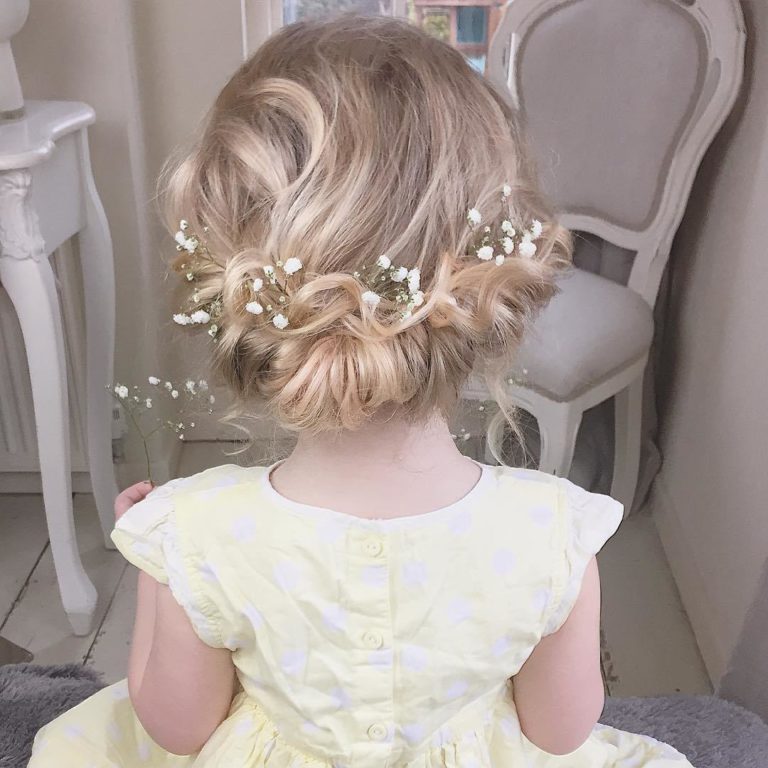 FORMAL UPDO FOR TODDLERS