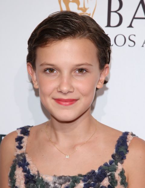 MILLIE BOBBY BROWN’S TUCKED BACK ENDS