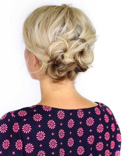 SWEET KNOTTED UPDO