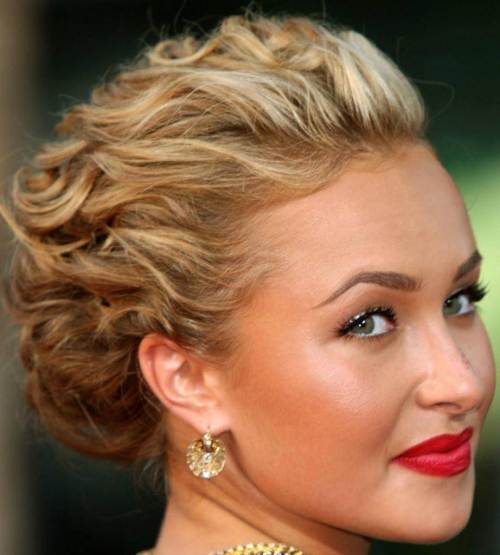 CHARMING WEDDING HAIRSTYLE FOR SHORT HAIR