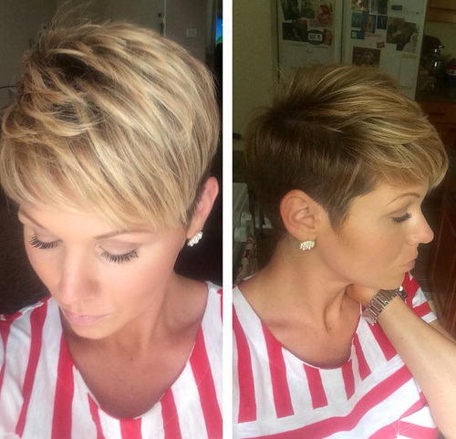FEATHERED PIXIE WITH BALAYAGE HIGHLIGHTS