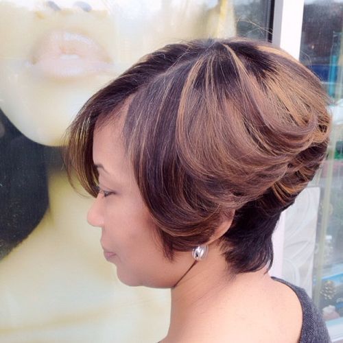 FORMAL HAIRSTYLE FOR INVERTED BOB