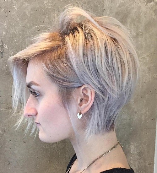LONG TAPERED PIXIE CUT