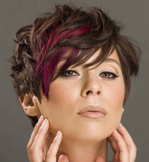 PIXIE WITH CHERRY HIGHLIGHTS