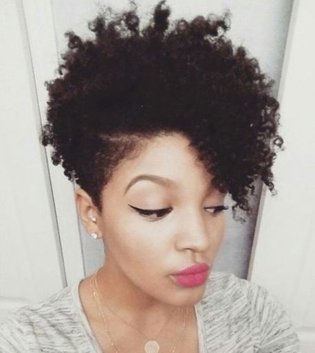 Short Natural hairstyles for black women