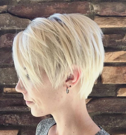 TAPERED PIXIE CUT