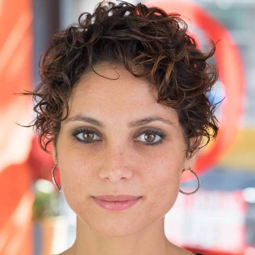 Ultra-Short Curly Pixie