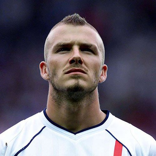 David Beckham Hairstyle Mohawk