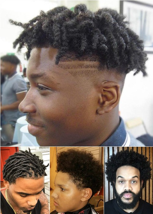 SHORT AFRO HAIRSTYLE