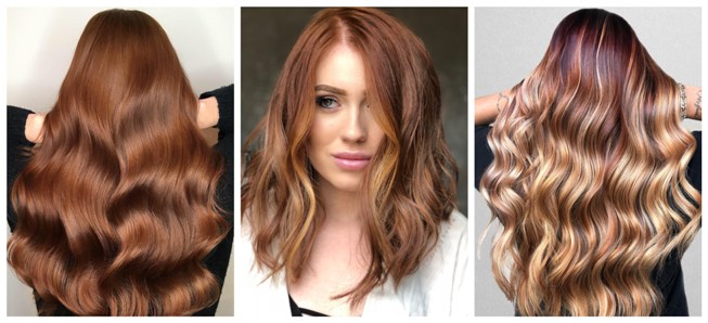 Auburn haircolor trend