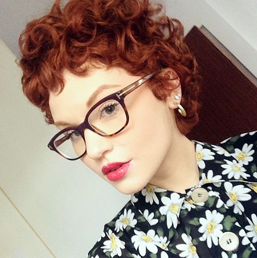 Sassy Pixie for Curly Hair