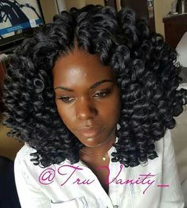 Shoulder Length Tightly Coiled Curls